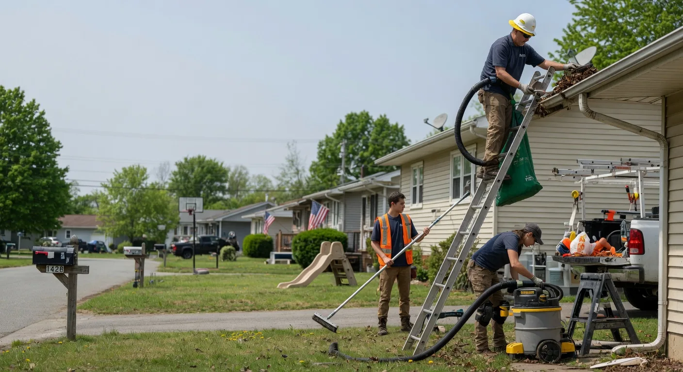 Gutter Installation in New Palestine, IN near me